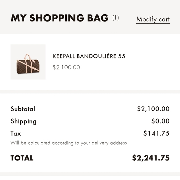 ✨✈️AUTHENTIC✈️✨Keepall Bandouliere 55 - Picture 13 of 14